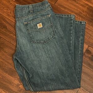 Carhartt blue jeans 36x30